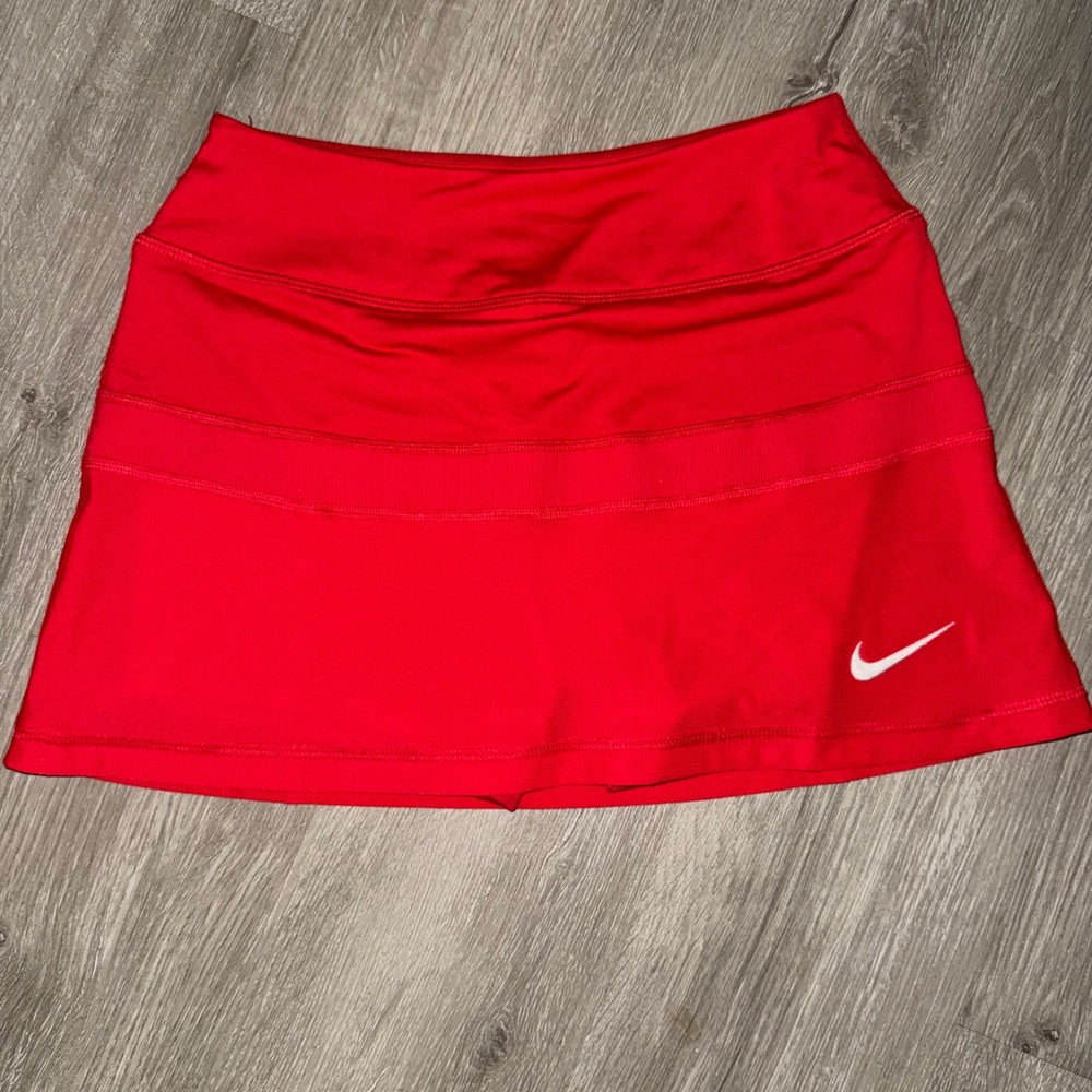 Nike Bright Red Sports Skirt